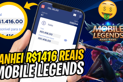 R$200 via PIX-Ganhar dinheiro com mobile legends-MLBB